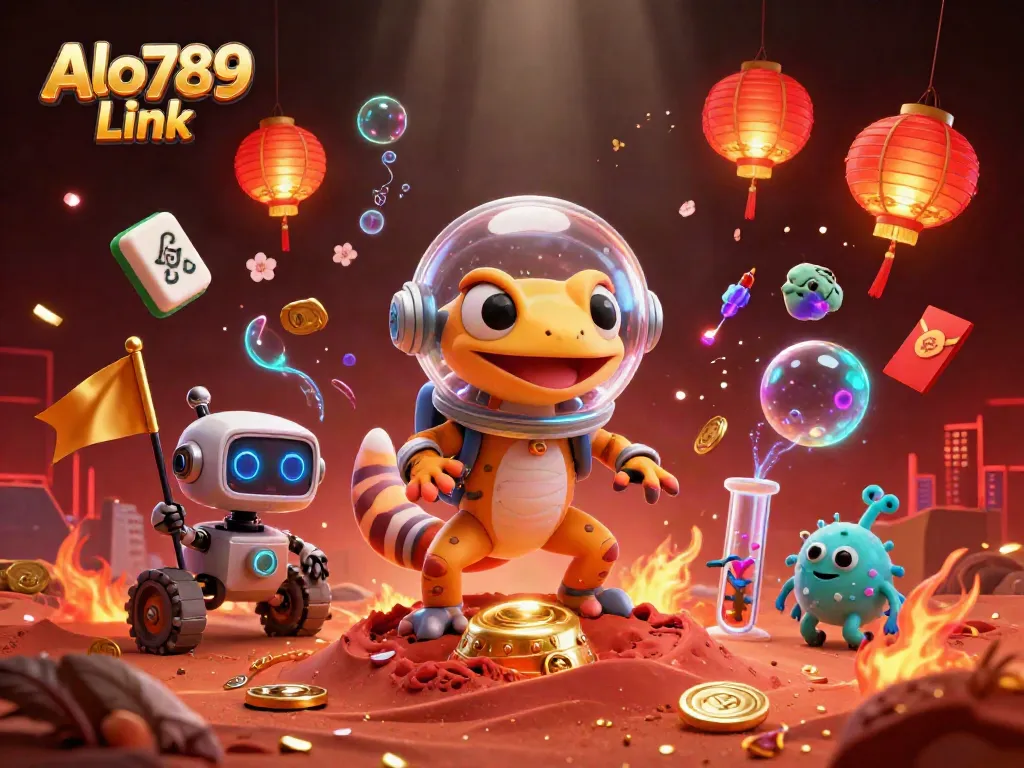 Experience the excitement of cockfighting at the Alo789 Link casino with vibrant visuals and dynamic elements.