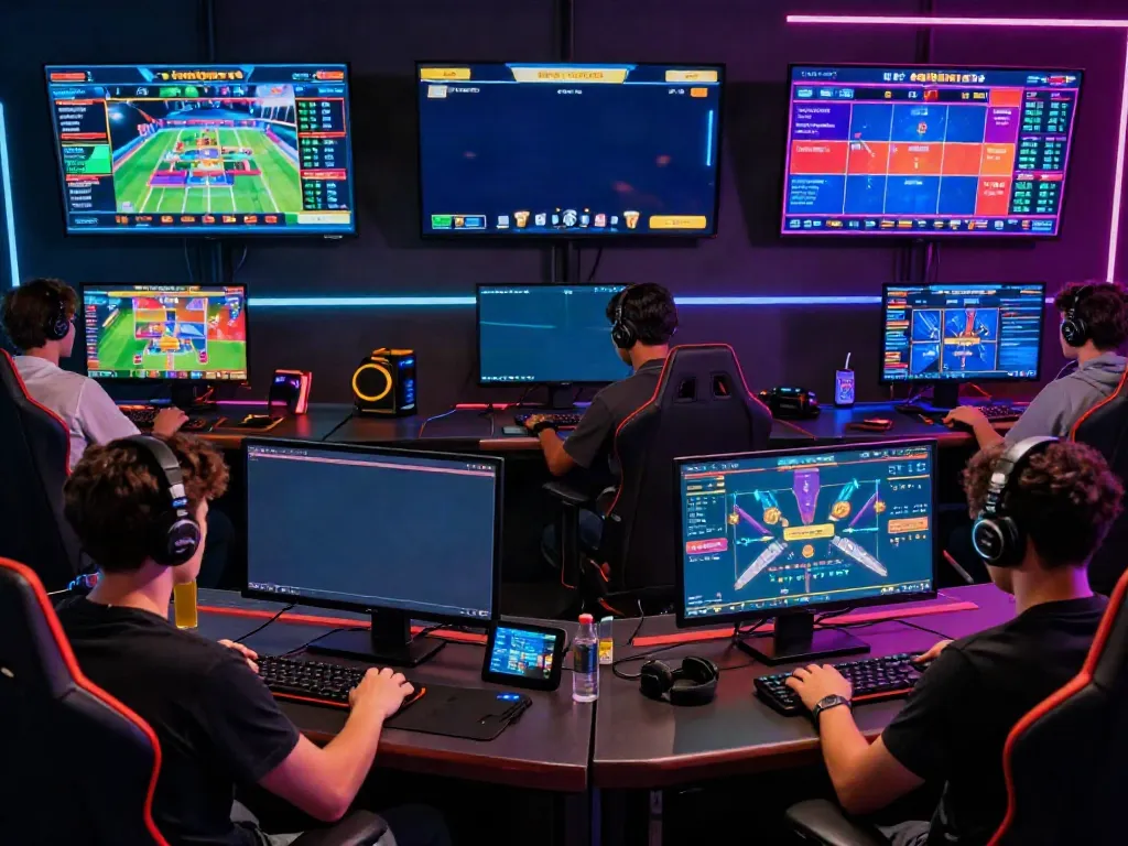 Players engaging in exciting activities at https://man88pro.com/ with vibrant gaming environments and dynamic interfaces.