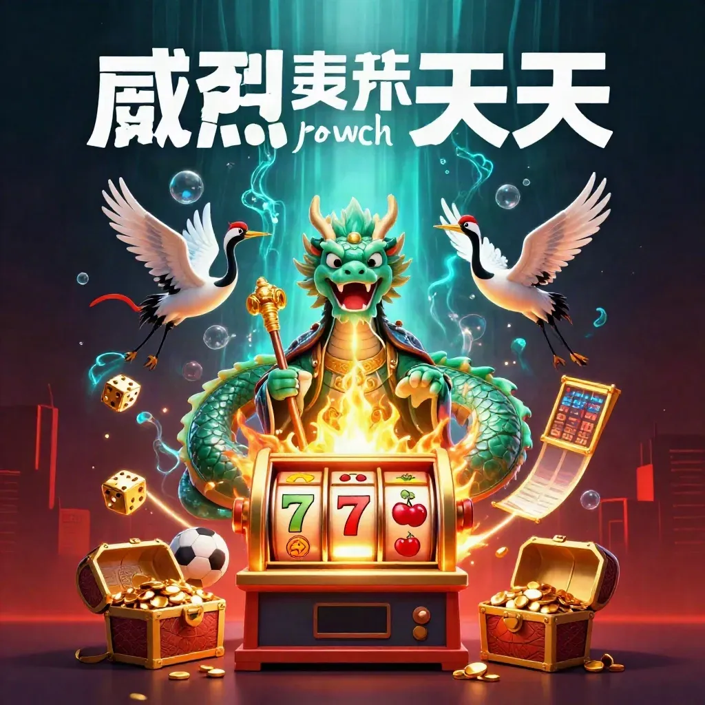 Jade dragon, turtle sage, and cranes amid gold fire, slot bursts, and sports betting loot.