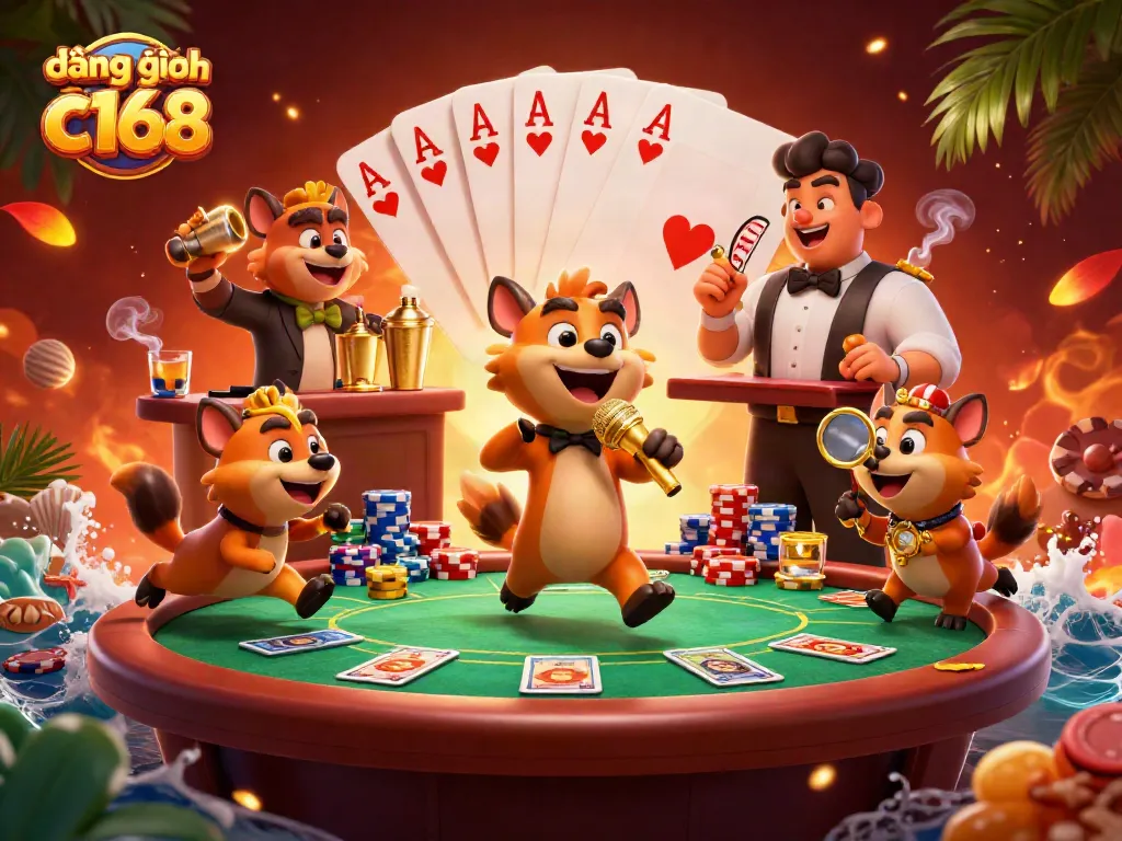 Engage in exciting gameplay with đăng nhập c168 at a vibrant comedy casino club.